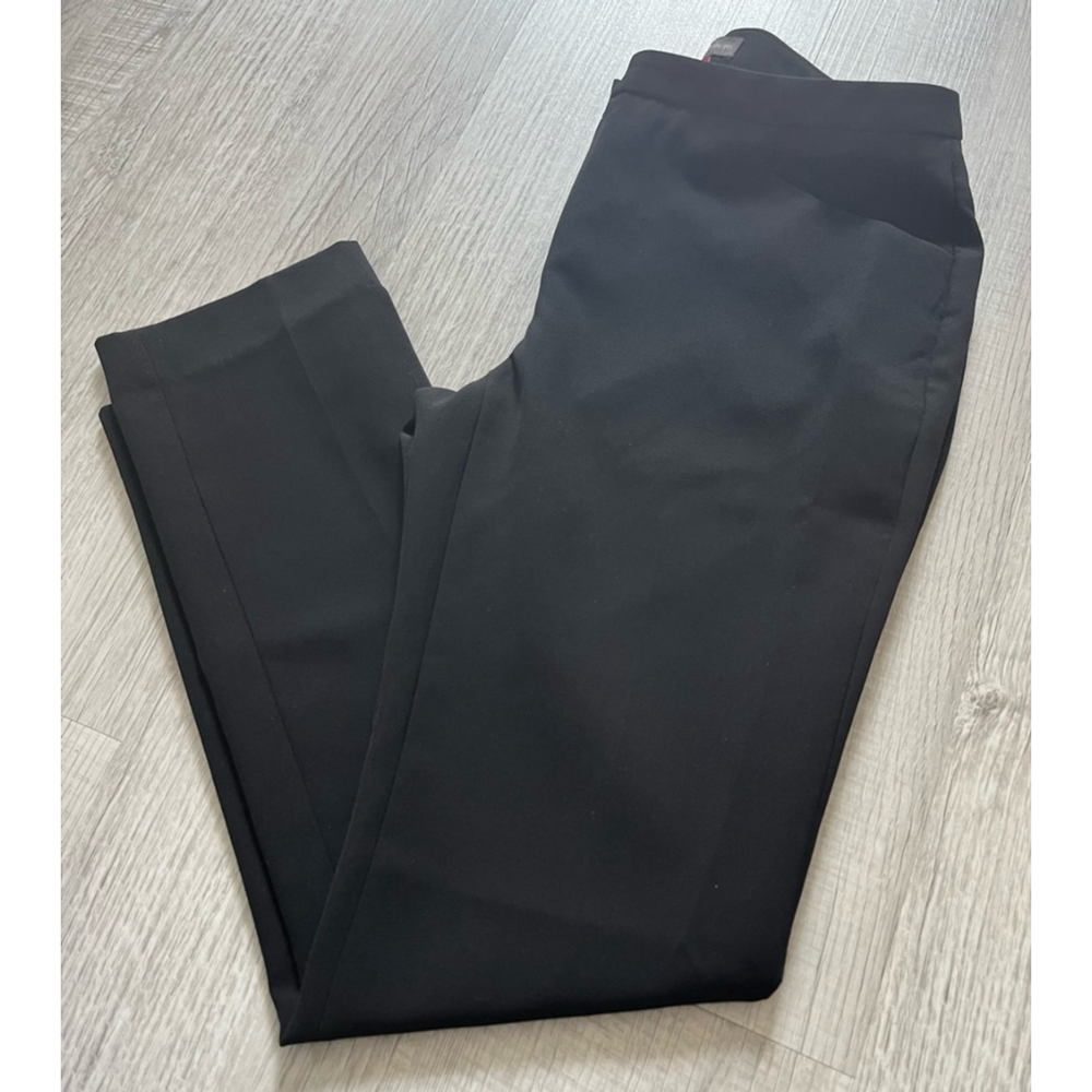 Vince Camuto straight black pants with stretch 2P
